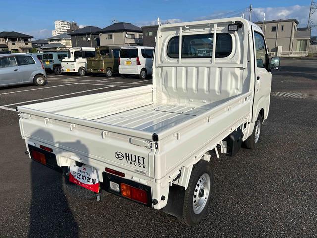 ハイゼットトラックスタンダード 農用スペシャルフロアCVT 切替式4WD デフロック レーンキープアシスト 運転席エアバック 助手席エアバック 誤発進抑制機能 オートハイビーム PS ABS(鹿児島県)の中古車