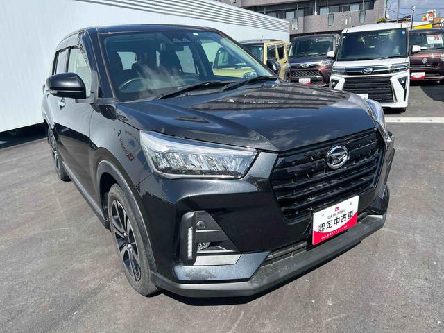 ロッキープレミアムＧ９インチディスプレイオーディオ　連動ドラレコＦＲ　バックカメラ　コーナーセンサー　シートヒーター　オートライト　ＬＥＤヘッドライト　キーフリーシステム　プッシュボタンスタート　衝突回避支援システム（鹿児島県）の中古車