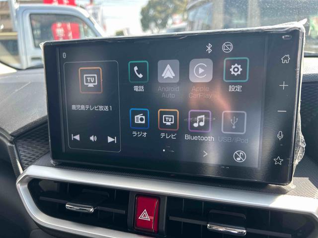 ロッキープレミアムＧ９インチディスプレイオーディオ　連動ドラレコＦＲ　バックカメラ　コーナーセンサー　シートヒーター　オートライト　ＬＥＤヘッドライト　キーフリーシステム　プッシュボタンスタート　衝突回避支援システム（鹿児島県）の中古車