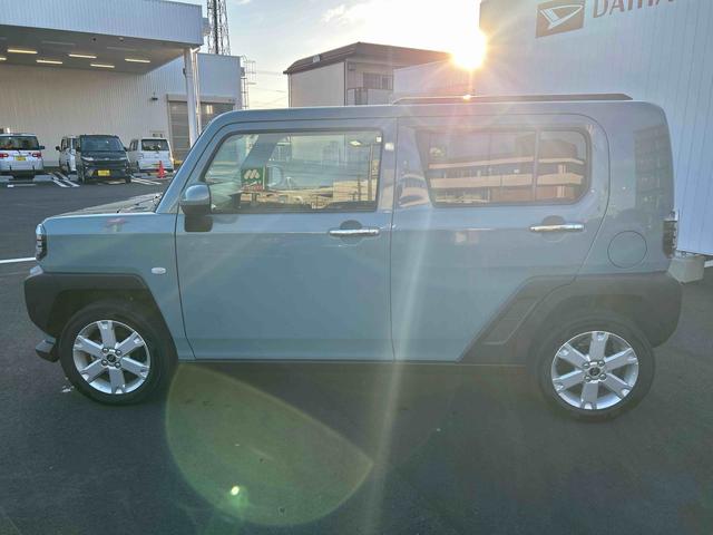 タフトＧ　クロムベンチャー９インチディスプレイオーディオ　Ｆドラレコ　バックカメラ　コーナーセンサー　キーフリーシステム　プッシュボタンスタート　オートライト　ＬＥＤヘッドライト　スカイフィールトップ　衝突回避支援システム（鹿児島県）の中古車