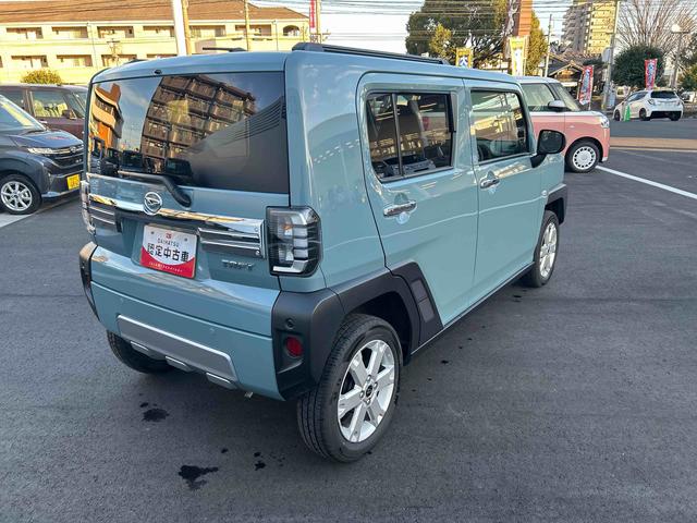 タフトＧ　クロムベンチャー９インチディスプレイオーディオ　Ｆドラレコ　バックカメラ　コーナーセンサー　キーフリーシステム　プッシュボタンスタート　オートライト　ＬＥＤヘッドライト　スカイフィールトップ　衝突回避支援システム（鹿児島県）の中古車