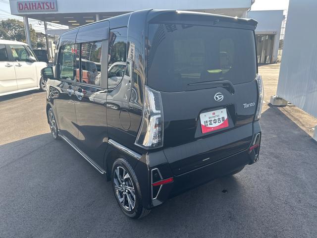 タントカスタムＸセレクション純正カーナビ　パノラマモニター　ＥＴＣ　コーナーセンサー　両側電動スライドドア　ＬＥＤヘッドライト　オートライト　プッシュボタンスタート　シートヒーター　助手席ロングスライド機構　衝突回避支援システム（鹿児島県）の中古車