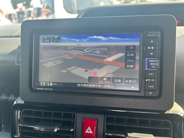 タントカスタムＸセレクション純正カーナビ　パノラマモニター　ＥＴＣ　コーナーセンサー　両側電動スライドドア　ＬＥＤヘッドライト　オートライト　プッシュボタンスタート　シートヒーター　助手席ロングスライド機構　衝突回避支援システム（鹿児島県）の中古車