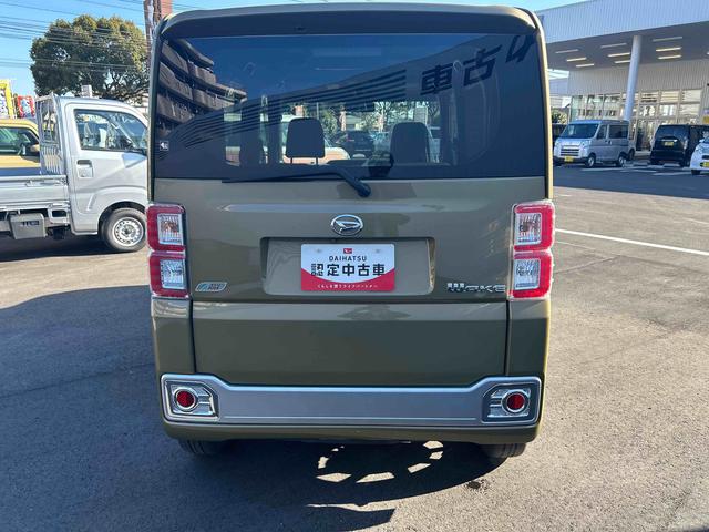 ウェイクＸ　ＳＡインパネシフト　プッシュスタートスイッチ　電子カードキー　両側スライド片側電動ドア　ターボエンジン　衝突軽減ブレーキ　アルミホイール　ＡＢＳ（鹿児島県）の中古車