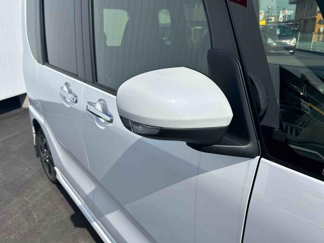 タントカスタムＸインパネシフト　プッシュスタートスイッチ　電子カードキー　電動パーキングブレーキ　シートヒーター　両側電動スライドドア　ＡＴハイビーム　ＡＢＳ付　アルミホイール（鹿児島県）の中古車