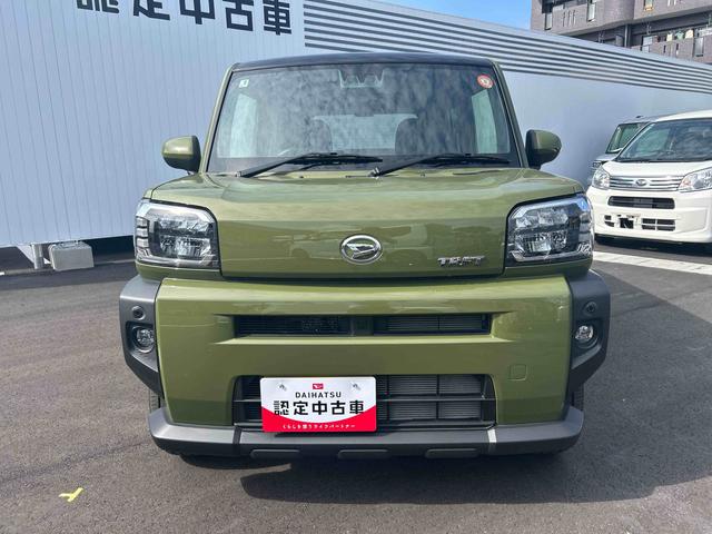 タフトＧインパネシフト　プッシュスタートスイッチ　電子カードキー　電動パーキングブレーキ　車線逸脱防止　運転席助手席エアバッグ　オートマチックハイビーム　ムーンルーフ　アルミ　ＡＢＳ（鹿児島県）の中古車