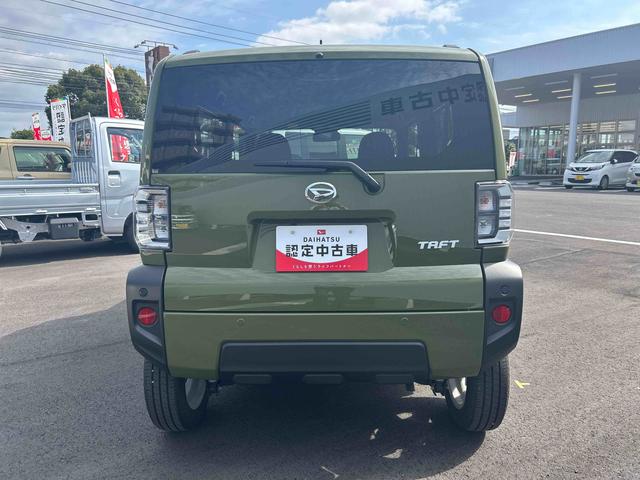 タフトＧインパネシフト　プッシュスタートスイッチ　電子カードキー　電動パーキングブレーキ　車線逸脱防止　運転席助手席エアバッグ　オートマチックハイビーム　ムーンルーフ　アルミ　ＡＢＳ（鹿児島県）の中古車