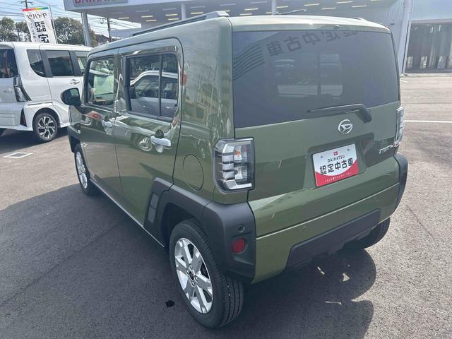 タフトＧインパネシフト　プッシュスタートスイッチ　電子カードキー　電動パーキングブレーキ　車線逸脱防止　運転席助手席エアバッグ　オートマチックハイビーム　ムーンルーフ　アルミ　ＡＢＳ（鹿児島県）の中古車