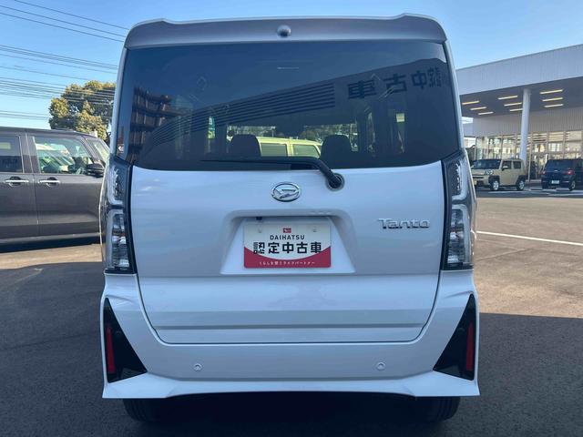 タントカスタムＸインパネシフト　プッシュスタートスイッチ　電動パーキングブレーキ　電子カードキー　レーンキープアシスト　オートマチックハイビーム　ＡＢＳ　アルミホイール（鹿児島県）の中古車
