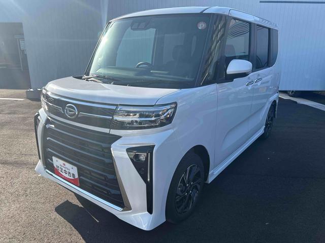 タントカスタムＸインパネシフト　プッシュスタートスイッチ　電動パーキングブレーキ　電子カードキー　レーンキープアシスト　オートマチックハイビーム　ＡＢＳ　アルミホイール（鹿児島県）の中古車