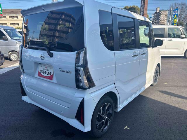 タントカスタムＸインパネシフト　プッシュスタートスイッチ　電動パーキングブレーキ　電子カードキー　レーンキープアシスト　オートマチックハイビーム　ＡＢＳ　アルミホイール（鹿児島県）の中古車