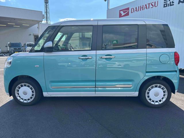 ムーヴキャンバスストライプスＧカーナビ＆ナビ連動ＦＲドラレコ　バックカメラ　両側電動スライドドア　カーテンシールド＆サイドエアバック　コーナーセンサー　シートヒーター　ＬＥＤヘッドライト　オートライト　衝突安全機能（鹿児島県）の中古車