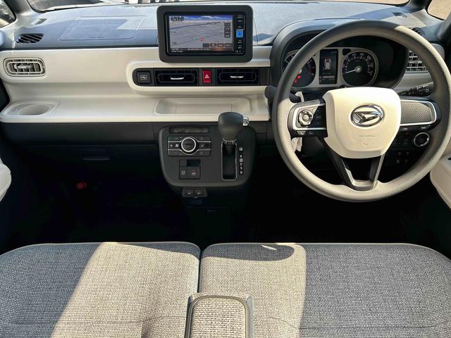 ムーヴキャンバスストライプスＧカーナビ＆ナビ連動ＦＲドラレコ　バックカメラ　両側電動スライドドア　カーテンシールド＆サイドエアバック　コーナーセンサー　シートヒーター　ＬＥＤヘッドライト　オートライト　衝突安全機能（鹿児島県）の中古車