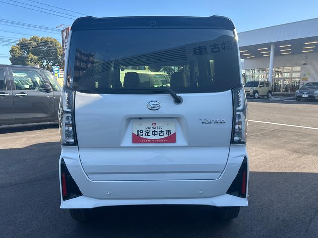 タントカスタムＲＳターボ　インパネシフト　プッシュスタートスイッチ　電子カードキー　電動パーキングブレーキ　カーナビ　バックモニター　衝突回避支援　車線逸脱防止　アルミホイール（鹿児島県）の中古車