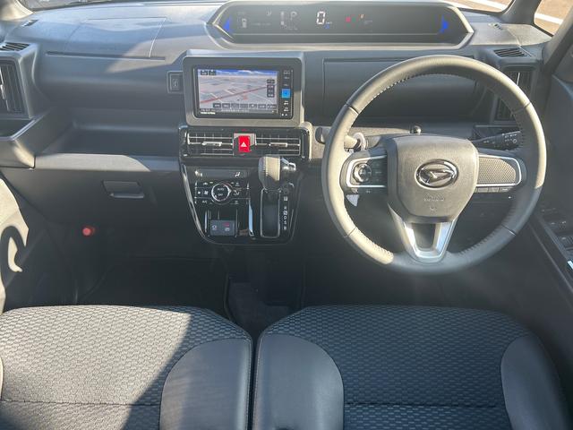 タントカスタムＲＳターボ　インパネシフト　プッシュスタートスイッチ　電子カードキー　電動パーキングブレーキ　カーナビ　バックモニター　衝突回避支援　車線逸脱防止　アルミホイール（鹿児島県）の中古車