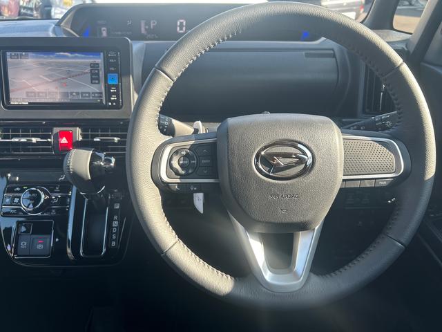 タントカスタムＲＳターボ　インパネシフト　プッシュスタートスイッチ　電子カードキー　電動パーキングブレーキ　カーナビ　バックモニター　衝突回避支援　車線逸脱防止　アルミホイール（鹿児島県）の中古車