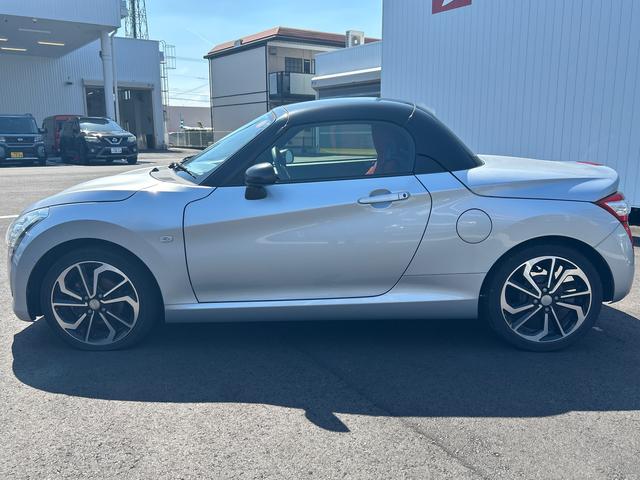 コペンローブターボエンジン フロアCVT車 電動オープン スマートキー&プッシュスタート アルミホイール ABS(鹿児島県)の中古車