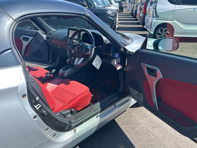 コペンローブターボエンジン フロアCVT車 電動オープン スマートキー&プッシュスタート アルミホイール ABS(鹿児島県)の中古車