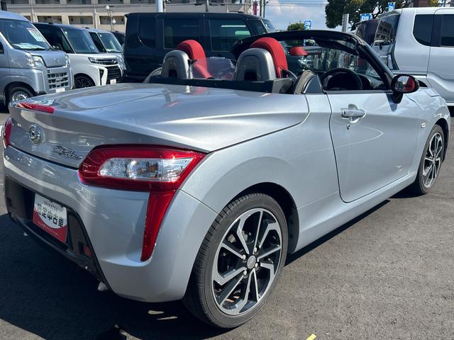 コペンローブターボエンジン フロアCVT車 電動オープン スマートキー&プッシュスタート アルミホイール ABS(鹿児島県)の中古車