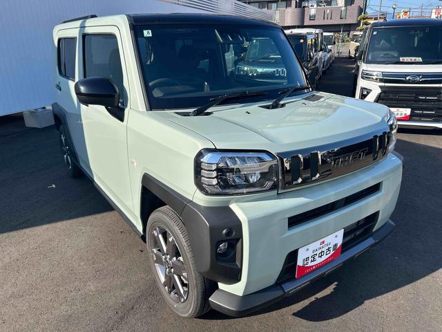 タフトG ダーククロムベンチャーインパネシフト プッシュスタートスイッチ 電子カードキー 電動パーキングブレーキ カーナビ バックモニター レーンアシスト オートハイビーム ガラスルーフ アルミホイール ABS(鹿児島県)の中古車