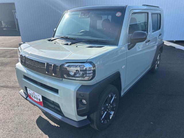 タフトG ダーククロムベンチャーインパネシフト プッシュスタートスイッチ 電子カードキー 電動パーキングブレーキ カーナビ バックモニター レーンアシスト オートハイビーム ガラスルーフ アルミホイール ABS(鹿児島県)の中古車