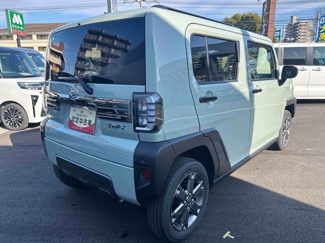 タフトG ダーククロムベンチャーインパネシフト プッシュスタートスイッチ 電子カードキー 電動パーキングブレーキ カーナビ バックモニター レーンアシスト オートハイビーム ガラスルーフ アルミホイール ABS(鹿児島県)の中古車