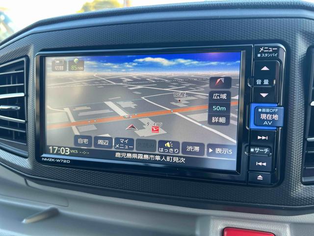 ミライースＸ　ＳＡIIIインパネシフト　カーナビ　ＥＴＣ　ドラレコ　衝突軽減ブレーキ搭載車　Ｗエアバック　車線逸脱警告　オートハイビーム　ＡＢＳ（鹿児島県）の中古車