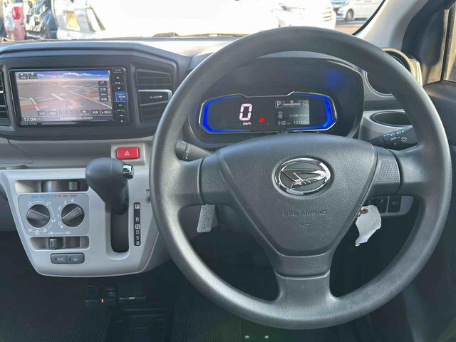 ミライースＸ　ＳＡIIIインパネシフト　カーナビ　ＥＴＣ　ドラレコ　衝突軽減ブレーキ搭載車　Ｗエアバック　車線逸脱警告　オートハイビーム　ＡＢＳ（鹿児島県）の中古車