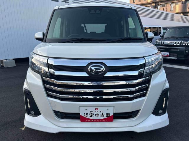 トールカスタムＧ純正カーナビ＆ナビ連動ドラレコ　バックモニター　両側電動スライドドア　カーテンシールド＆サイドエアバック　コーナーセンサー　シートヒーター　ＬＥＤヘッドライト　オートライト　プッシュボタンスタート（鹿児島県）の中古車