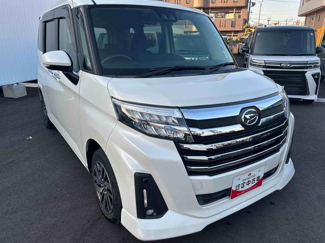 トールカスタムＧ純正カーナビ＆ナビ連動ドラレコ　バックモニター　両側電動スライドドア　カーテンシールド＆サイドエアバック　コーナーセンサー　シートヒーター　ＬＥＤヘッドライト　オートライト　プッシュボタンスタート（鹿児島県）の中古車