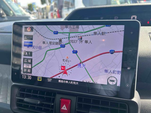 タントＸ９インチ純正カーナビ＆ナビ連動ドラレコ　パノラマモニター　ＥＴＣ　片側電動スライドドア　コーナーセンサー　シートヒーター　ＬＥＤヘッドライト　オートライト　プッシュボタンスタート　衝突回避支援システム（鹿児島県）の中古車