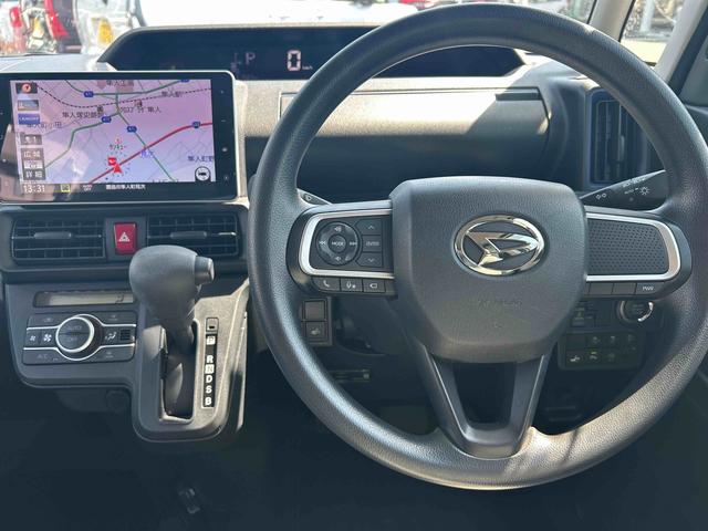 タントＸ９インチ純正カーナビ＆ナビ連動ドラレコ　パノラマモニター　ＥＴＣ　片側電動スライドドア　コーナーセンサー　シートヒーター　ＬＥＤヘッドライト　オートライト　プッシュボタンスタート　衝突回避支援システム（鹿児島県）の中古車