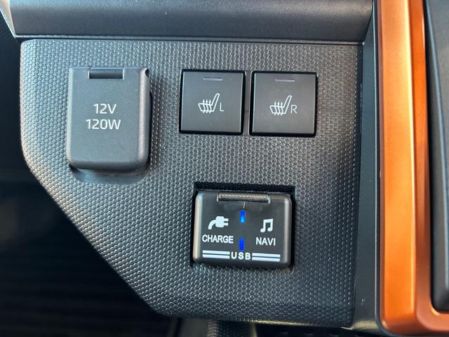 タフトＧ純正カーナビ＆ナビ連動ＦＲドラレコ　バックカメラ　ＥＴＣ　コーナーセンサー　シートヒーター　ＬＥＤヘッドライト＆フォグランプ　オートライト　プッシュボタンスタート　電子パーキング　衝突回避支援システム（鹿児島県）の中古車