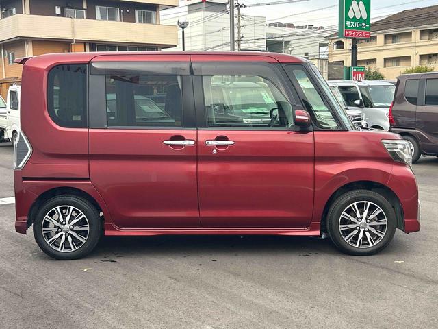 タントカスタムＸ　トップエディションＳＡIII７インチ純正カーナビ　バックカメラ　ＥＴＣ　両側スライドドア（片側電動）　ＬＥＤヘッドライト＆フォグランプ　オートライト　プッシュボタンスタート　電動格納ドアミラー　衝突回避支援システム（鹿児島県）の中古車