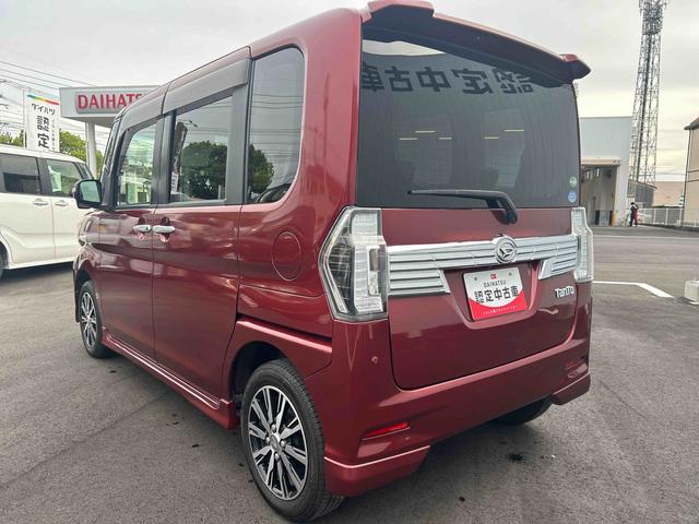 タントカスタムＸ　トップエディションＳＡIII７インチ純正カーナビ　バックカメラ　ＥＴＣ　両側スライドドア（片側電動）　ＬＥＤヘッドライト＆フォグランプ　オートライト　プッシュボタンスタート　電動格納ドアミラー　衝突回避支援システム（鹿児島県）の中古車