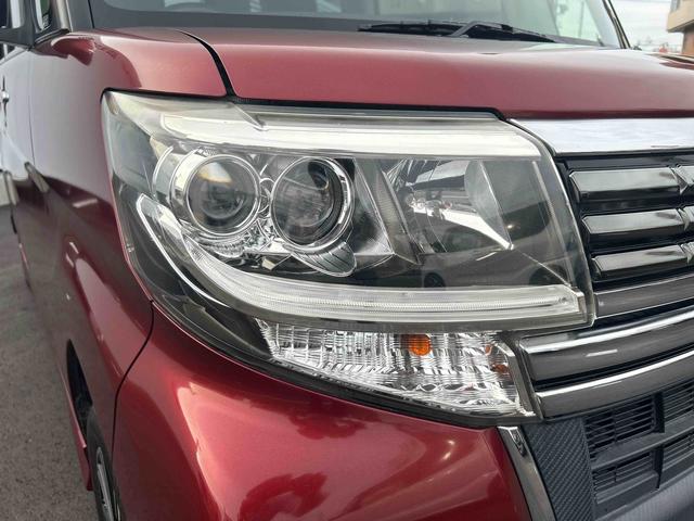 タントカスタムＸ　トップエディションＳＡIII７インチ純正カーナビ　バックカメラ　ＥＴＣ　両側スライドドア（片側電動）　ＬＥＤヘッドライト＆フォグランプ　オートライト　プッシュボタンスタート　電動格納ドアミラー　衝突回避支援システム（鹿児島県）の中古車