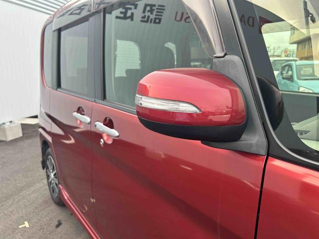 タントカスタムＸ　トップエディションＳＡIII７インチ純正カーナビ　バックカメラ　ＥＴＣ　両側スライドドア（片側電動）　ＬＥＤヘッドライト＆フォグランプ　オートライト　プッシュボタンスタート　電動格納ドアミラー　衝突回避支援システム（鹿児島県）の中古車