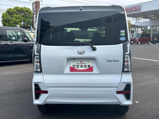 タントカスタムＸ７インチ純正カーナビ＆ナビ連動ドラレコ　バックカメラ　ＥＴＣ　両側電動スライドドア　ロングスライド機構付き　ＬＥＤヘッドライト＆フォグランプ　オートライト　電動格納ドアミラー　衝突回避支援システム（鹿児島県）の中古車