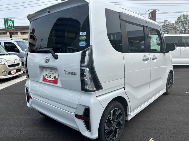 タントカスタムＸ７インチ純正カーナビ＆ナビ連動ドラレコ　バックカメラ　ＥＴＣ　両側電動スライドドア　ロングスライド機構付き　ＬＥＤヘッドライト＆フォグランプ　オートライト　電動格納ドアミラー　衝突回避支援システム（鹿児島県）の中古車