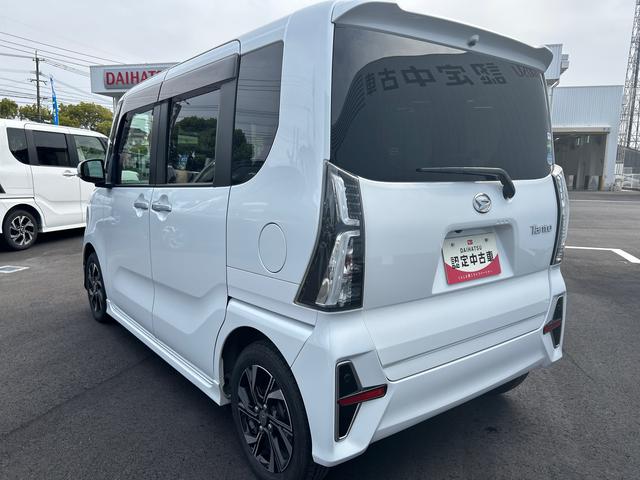 タントカスタムＸ７インチ純正カーナビ＆ナビ連動ドラレコ　バックカメラ　ＥＴＣ　両側電動スライドドア　ロングスライド機構付き　ＬＥＤヘッドライト＆フォグランプ　オートライト　電動格納ドアミラー　衝突回避支援システム（鹿児島県）の中古車