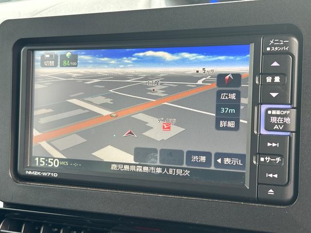 タントカスタムＸ７インチ純正カーナビ＆ナビ連動ドラレコ　バックカメラ　ＥＴＣ　両側電動スライドドア　ロングスライド機構付き　ＬＥＤヘッドライト＆フォグランプ　オートライト　電動格納ドアミラー　衝突回避支援システム（鹿児島県）の中古車