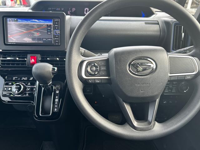 タントカスタムＸ７インチ純正カーナビ＆ナビ連動ドラレコ　バックカメラ　ＥＴＣ　両側電動スライドドア　ロングスライド機構付き　ＬＥＤヘッドライト＆フォグランプ　オートライト　電動格納ドアミラー　衝突回避支援システム（鹿児島県）の中古車