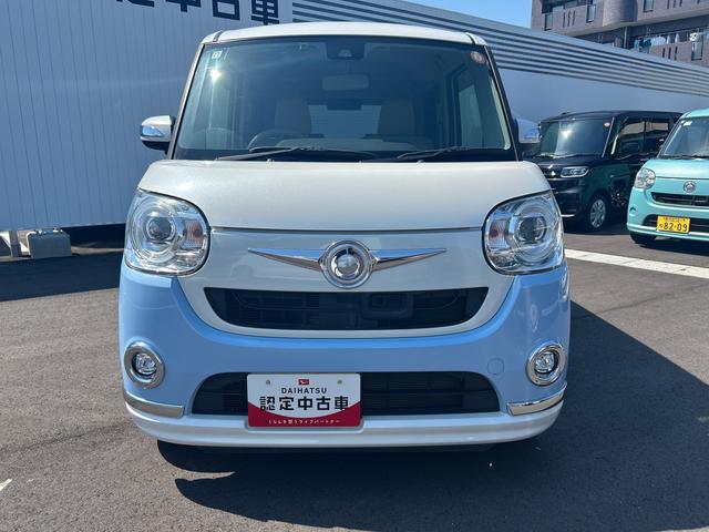 ムーヴキャンバスＧメイクアップ　ＳＡIIインパネシフト　プッシュスタートスイッチ　電子カードキー　カーナビ　バックモニター　ＥＴＣ車載器　両側電動スライドドア　レーンアシスト　衝突被害軽減システム（鹿児島県）の中古車