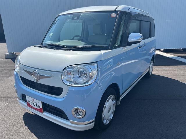 ムーヴキャンバスＧメイクアップ　ＳＡIIインパネシフト　プッシュスタートスイッチ　電子カードキー　カーナビ　バックモニター　ＥＴＣ車載器　両側電動スライドドア　レーンアシスト　衝突被害軽減システム（鹿児島県）の中古車