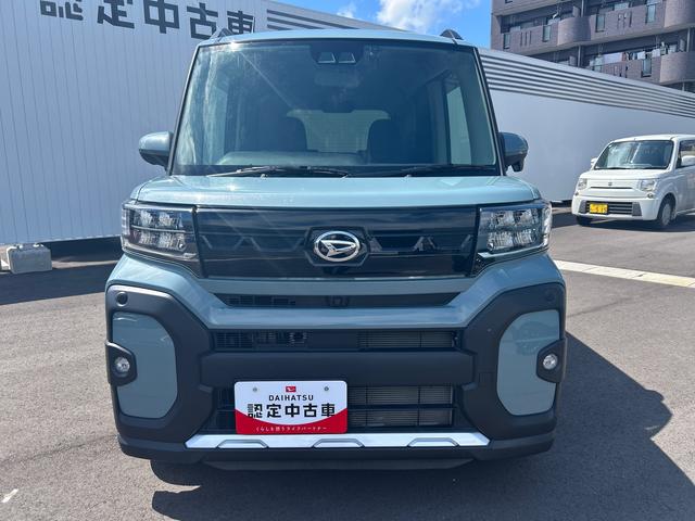 タントファンクロスターボターボ車　９インチディスプレイオーディオ＆ＦＲドラレコ　自動駐車システム　パノラマモニター　クルーズコントロール　ＥＴＣ車載器　両側電動スライドドア　衝突回避支援システム（鹿児島県）の中古車