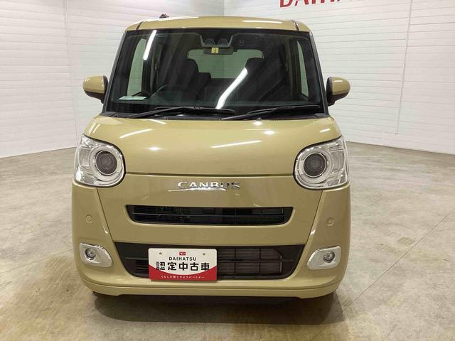 ムーヴキャンバスセオリーＧターボターボ車　インパネシフト　踏み間違い防止　スマートキー　プッシュスタート　車線逸脱警報　オートマチックハイビーム　キーフリーシステム　エアバック　ＡＢＳ（鹿児島県）の中古車