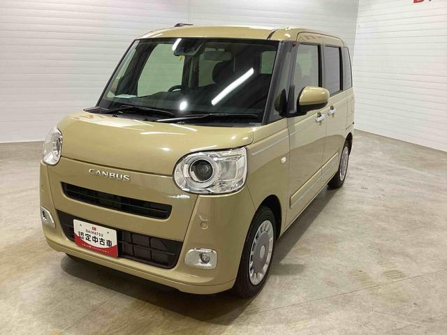 ムーヴキャンバスセオリーＧターボターボ車　インパネシフト　踏み間違い防止　スマートキー　プッシュスタート　車線逸脱警報　オートマチックハイビーム　キーフリーシステム　エアバック　ＡＢＳ（鹿児島県）の中古車