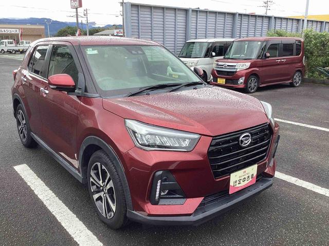 ロッキーＧフロアＣＶＴ車　プッシュスタートスイッチ　電子カードキー　カーナビゲーション　衝突被害軽減ブレーキ　エアバッグ　オートマチックハイビーム　アルミ　ＡＢＳ　スマ−トキ−（鹿児島県）の中古車