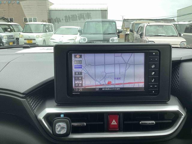 ロッキーＧフロアＣＶＴ車　プッシュスタートスイッチ　電子カードキー　カーナビゲーション　衝突被害軽減ブレーキ　エアバッグ　オートマチックハイビーム　アルミ　ＡＢＳ　スマ−トキ−（鹿児島県）の中古車