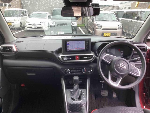 ロッキーＧフロアＣＶＴ車　プッシュスタートスイッチ　電子カードキー　カーナビゲーション　衝突被害軽減ブレーキ　エアバッグ　オートマチックハイビーム　アルミ　ＡＢＳ　スマ−トキ−（鹿児島県）の中古車